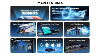 Lilliput AD15 – 15,6" Smart Industrial Monitor - Produktbild 2