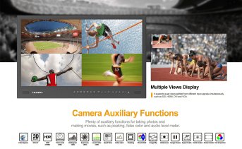 Lilliput BM281-4KS 28-Zoll 4K Broadcast Monitor – 28 Inch Carry On 4 K Broadcast Director Monitor 5
