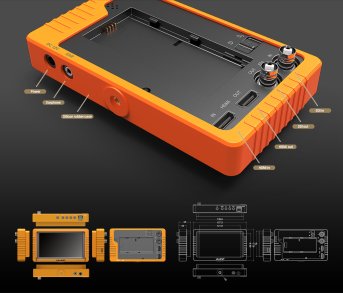 Lilliput Q5 HD-SDI HDMI monitor 5 inch full HD panel – 29945765