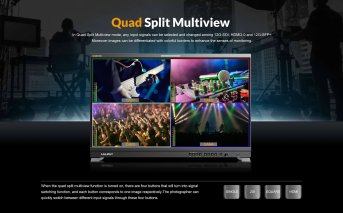 Lilliput Q31-8K 31,5" Production Monitor mit 8K 12G-SDI – 31. 5 Inch 8 K 12 G SDI Studio Production Monitor