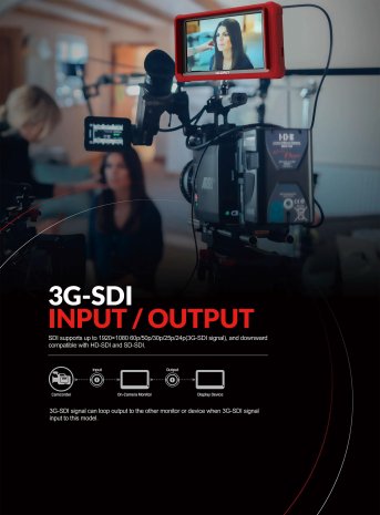 Lilliput FS5 On-Camera Monitor 5,4" HDMI 2.0 & SDI - Produktbild 3