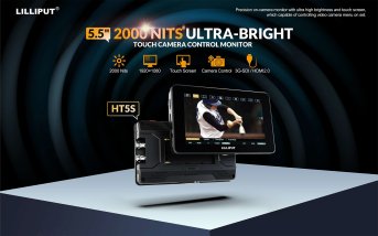 Lilliput HT5S 5 Zoll 4K Touch Monitor – 5. Inch High Brightness Camera Monitor 1
