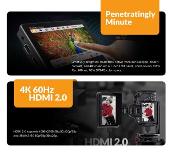 LILLIPUT T5U - 5Zoll On-Camera Monitor mit Live-Streaming - Produktbild 4 LILLIPUT T5U - 5Zoll On-Camera Monitor mit Live-Streaming - Produktbild 4