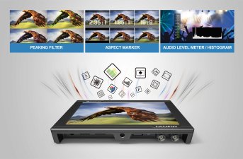 Lilliput FS7 4K fähiger HDMI und SDI Monitor 7 Zoll mit Full HD Panel – 5 B 07065 E