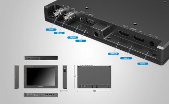 Lilliput Q7 Pro 7 Zoll Vorschaumonitor HDR 3D LUT – 5 C 1 D 715 B