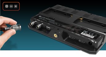 Lilliput H7S - 7 Zoll 4K High Brightness HDMI SDI Monitor – 86504 A 91