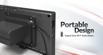 Lilliput FS7 4K fähiger HDMI und SDI Monitor 7 Zoll mit Full HD Panel – E 28 Ce 3 1