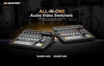 AVMATRIX H4M Tragbarer Audio-Video-Switcher - Produktbild 1 AVMATRIX H4M Tragbarer Audio-Video-Switcher - Produktbild 1