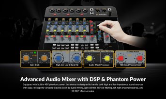AVMATRIX H4M Tragbarer Audio-Video-Switcher - Produktbild 10 AVMATRIX H4M Tragbarer Audio-Video-Switcher - Produktbild 10