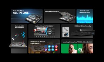 AVMATRIX H4M Tragbarer Audio-Video-Switcher - Produktbild 2 AVMATRIX H4M Tragbarer Audio-Video-Switcher - Produktbild 2