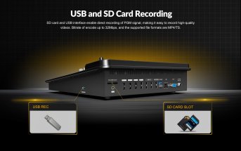 AVMATRIX H4M Tragbarer Audio-Video-Switcher - Produktbild 8 AVMATRIX H4M Tragbarer Audio-Video-Switcher - Produktbild 8