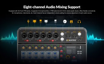 AVMATRIX H4M Tragbarer Audio-Video-Switcher - Produktbild 9 AVMATRIX H4M Tragbarer Audio-Video-Switcher - Produktbild 9
