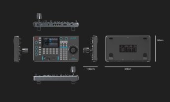 Lilliput K2 PTZ-Controller mit 5-Zoll-Touchscreen – K 2 DM 14