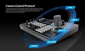 Lilliput K2 PTZ-Controller mit 5-Zoll-Touchscreen – K 2 DM 5