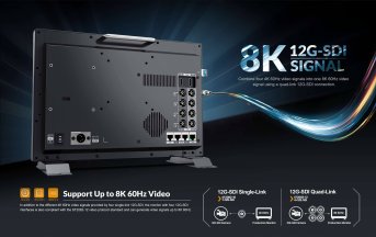 Lilliput Q13-8K 13,3" 12G-SDI 8K Produktionsmonitor – Q 13 . 3 Inch 8 K 12 G SDI Studio Production 2