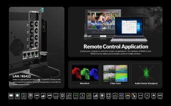 Lilliput Q13-8K 13,3" 12G-SDI 8K Produktionsmonitor – Q 13 . 3 Inch 8 K 12 G SDI Studio Production 4