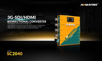 AVMATRIX SC2040 – 3G-SDI/HDMI Bidirektionaler Converter – SC 2040 01