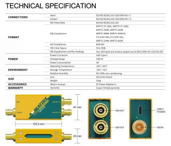 AVMATRIX SD1121-12G SDI Distribution Amplifier 1×2 – SD 1121 12 G% 20 TYPE C 2 3 AVMATRIX SD1121-12G SDI Distribution Amplifier 1×2 – SD 1121 12 G% 20 TYPE C 2 3
