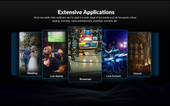 AVMATRIX Shark S8X Plus 8-Kanal Videomischer – SHARK% 20 S 8 X% PLUS 16 AVMATRIX Shark S8X Plus 8-Kanal Videomischer – SHARK% 20 S 8 X% PLUS 16