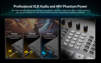 AVMATRIX Shark S8X Plus 8-Kanal Videomischer – SHARK% 20 S 8 X% PLUS 7 AVMATRIX Shark S8X Plus 8-Kanal Videomischer – SHARK% 20 S 8 X% PLUS 7