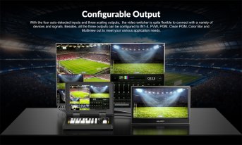 AVMatrix Shark S4 Plus – Videomischer Full-HD 10,1" – SHARK 04 1