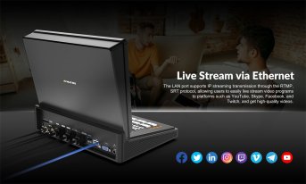 AVMatrix Shark S4 Plus – Videomischer Full-HD 10,1" – SHARK 05