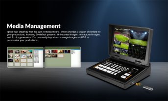 AVMatrix Shark S4 Plus – Videomischer Full-HD 10,1" – SHARk 09 1