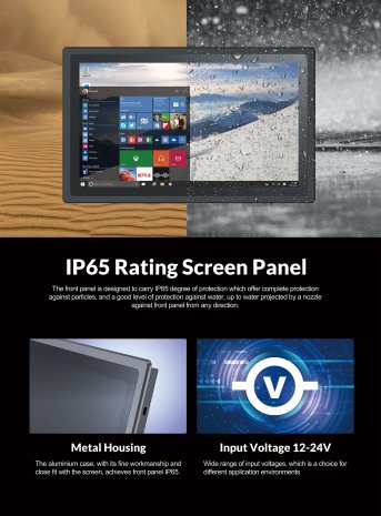 Lilliput TK2150/T 21,5" Industrie-Touchmonitor IP65 - Produktbild 3 Lilliput TK2150/T 21,5" Industrie-Touchmonitor IP65 - Produktbild 3