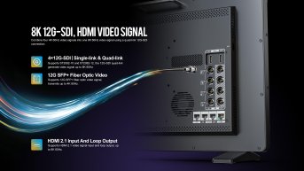 Lilliput UQ19 – 18,4-Zoll 8K Produktionsmonitor – UQ 19 DM 06