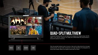 Lilliput UQ23-CC Broadcast Monitor 1200 Nit - Produktbild 8 Lilliput UQ23-CC Broadcast Monitor 1200 Nit - Produktbild 8
