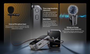 AVMATRIX WM12 DUAL – 2,4-GHz-Wireless-Mikrofon-Set – WM 12 06